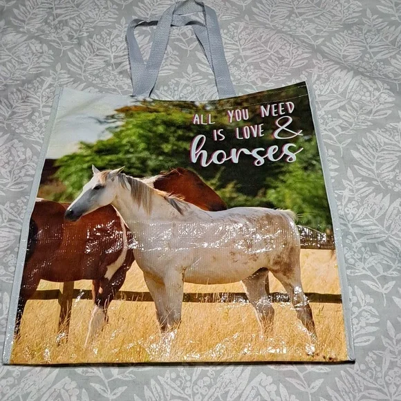 Cracker Barrel Bags Large Durable Horse Tote New Poshmark